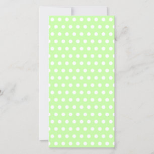 Das Muster der grünen und weißen Polka Dot. Spotty