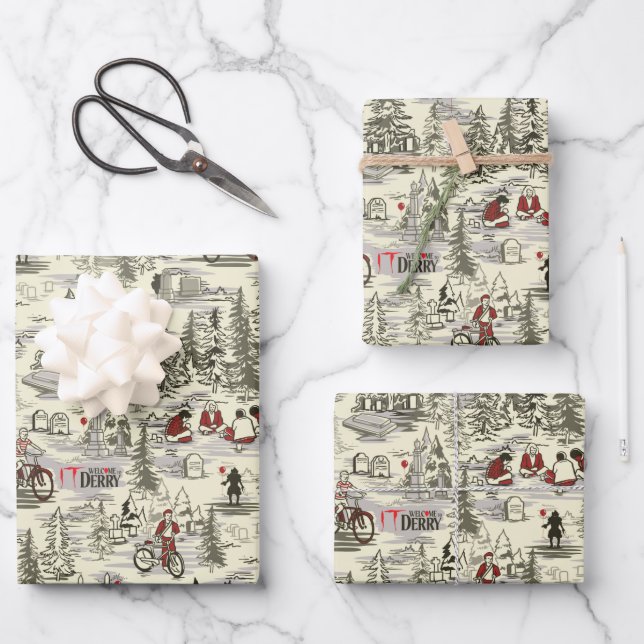 Das Muster des Club-Friedhofs der Verlierer Geschenkpapier Set (Vorderseite)