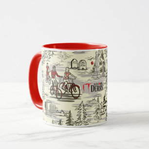 Das Muster des Club-Friedhofs der Verlierer Tasse