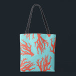 Das Muster des tropischen Strandkorridors ist rot- Tasche<br><div class="desc">Für weitere passende Marketing-Materialien kontaktieren Sie mich bitte unter maurareed.designs@gmail.com.</div>