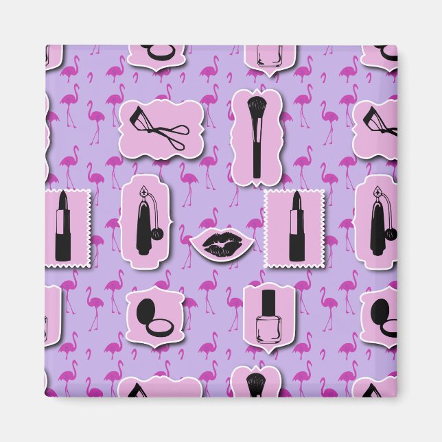 Das Muster für cosmetische Logos Magnet (Vorne)