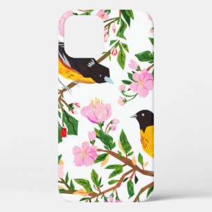 Das Muster ist bei Vögeln und Blume. Es ist wahnsi Case-Mate iPhone Hülle