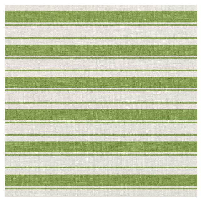 Das Muster ist grün und beige gestrichen Stoff (Nahaufnahme)