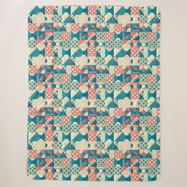 das Muster Sherpadecke (Vorderseite)