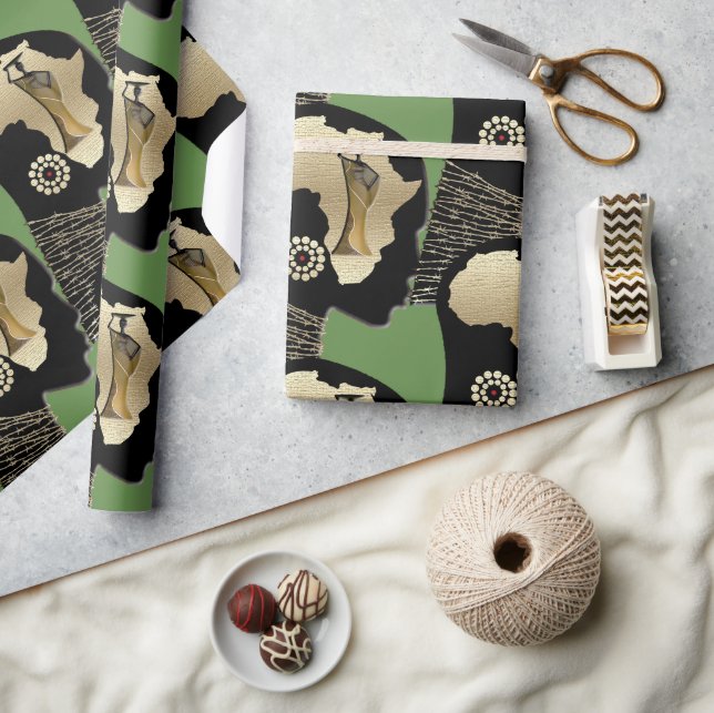Das Mutterland Geschenkpapier (Kunsthandwerk)
