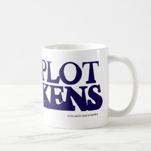 Das Mysterium der Plot Thickens Fun Plot Kaffeetasse