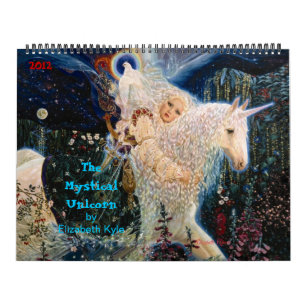 "Das mystische Einhorn-" Kalender durch Elizabeth