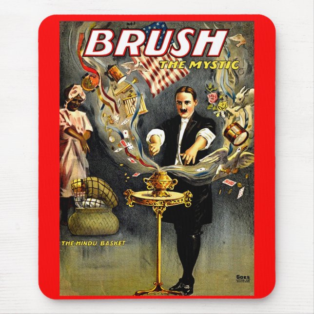 Das Mystische Zauberposter Mousepad (Vorne)