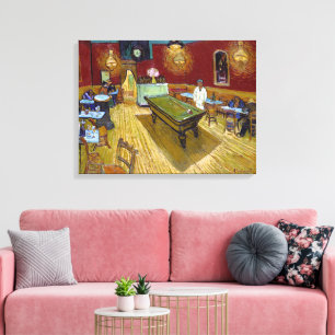 Das Nachtcafé   Van Gogh   Leinwanddruck