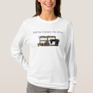 Das Nähen bessert Soul aus T-Shirt