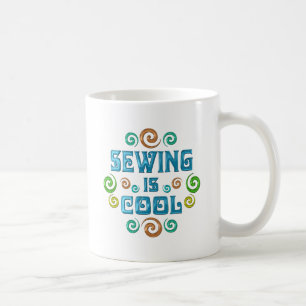 Das Nähen ist cool Kaffeetasse