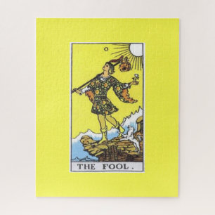 Das Narr-Tarot-Kartenpuzzle