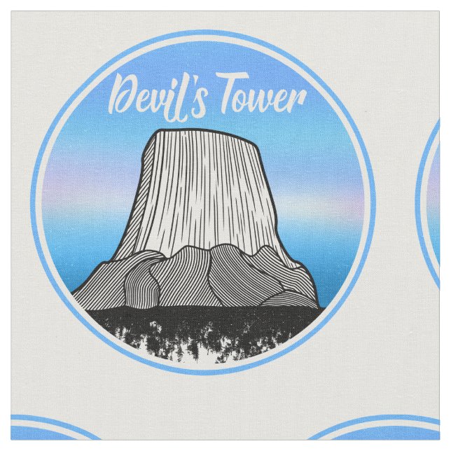 Das Nationaldenkmal des Teufels Stoff (Nahaufnahme)