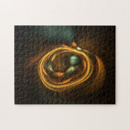 Das Nest des Fraktal-Kunst-Vogels