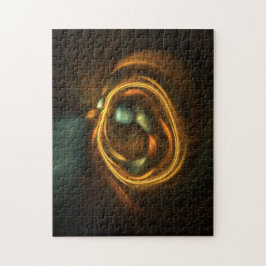 Das Nest des Fraktal-Kunst-Vogels