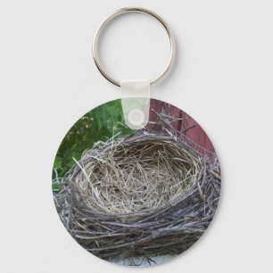 Das Nest des leeren Vogels Schlüsselanhänger