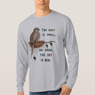 Das Nest ist klein, kein Schaden - Der Himmel ist T-Shirt