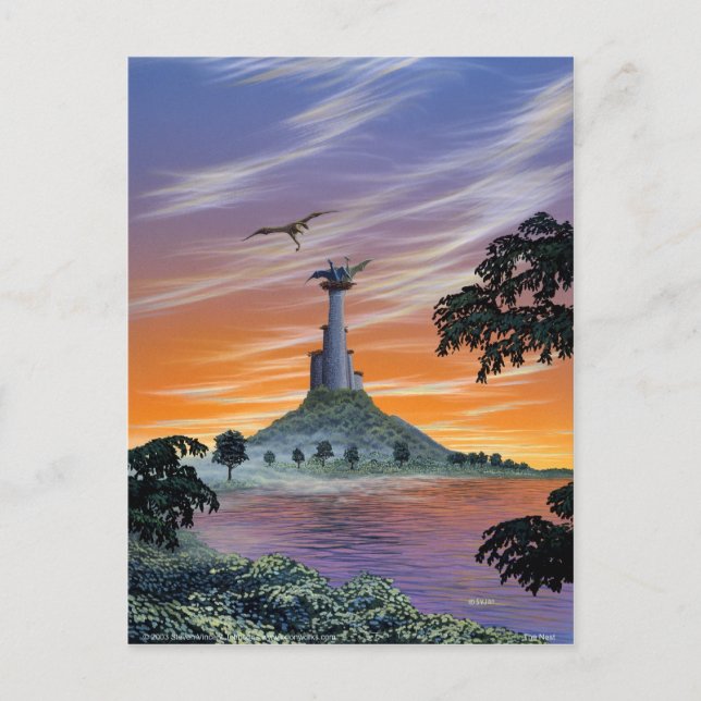 Das Nest Postkarte (Vorderseite)