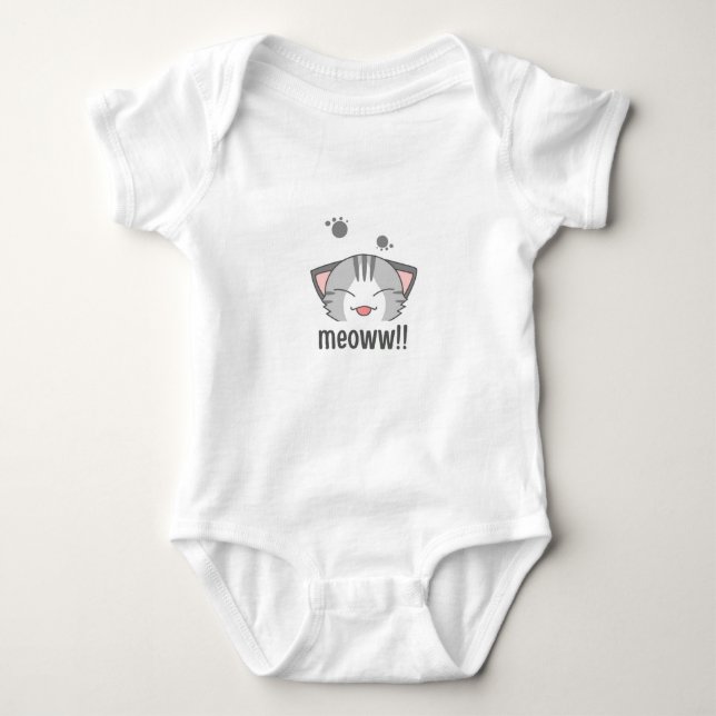 Das neue Baby Jersey Bodysuit Design Baby Strampler (Vorderseite)
