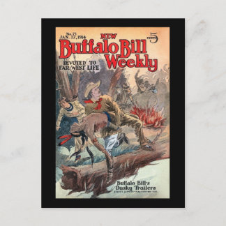 Das neue Buffalo Bill Weekly No. 71 1914 Postkarte