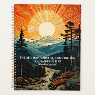 Das neue Hampshire 48 400 Footers, NH48 Mountains Planer
