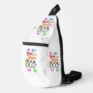 Das neue Jahr hat für uns begonnen Crossbody Bag