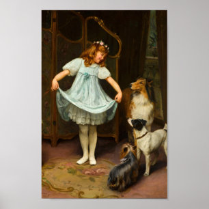 Das neue Kleid   Arthur John Elsley Poster