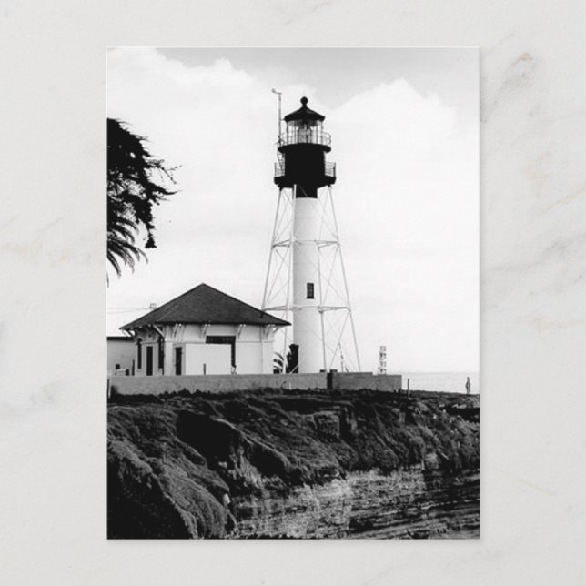 Das neue Leuchtturm Point Loma Postkarte (Vorderseite)