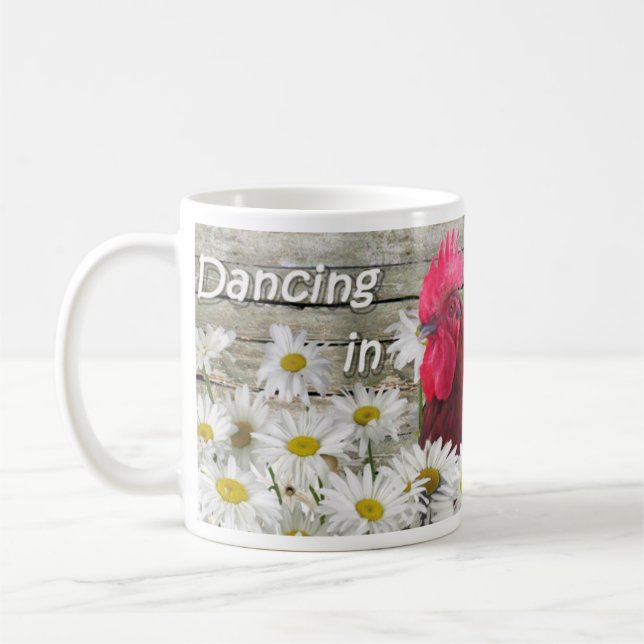 Das neue Tanzen in der Kaffee-Tasse Narzissen Kaffeetasse (Links)