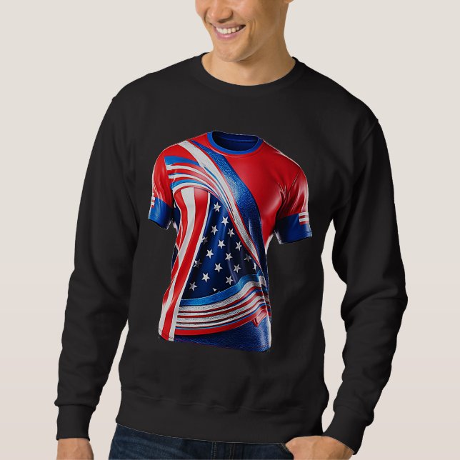 Das neueste Design Men's Basic Sweatshirt (Vorderseite)