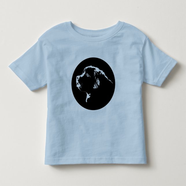 Das Neufundland-HundeT - Kleinkind T-shirt (Vorderseite)