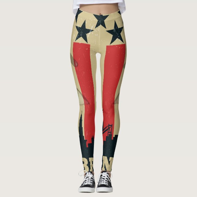 Das New York BRONX Leggings (Vorderseite)