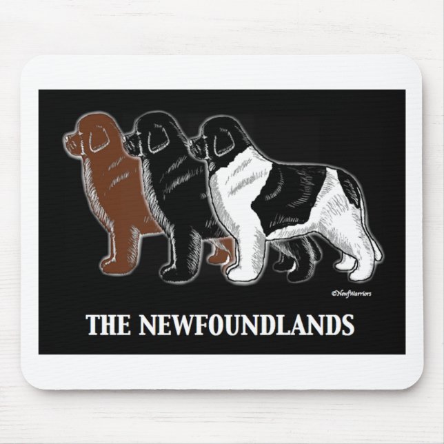 Das Newfoundlands Mousepad (Vorne)