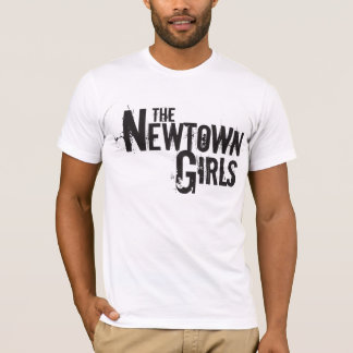 Das Newtown-Mädchen-Text-T-Shirt - Männer T-Shirt