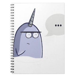 Das nichts Narwhal Notizblock