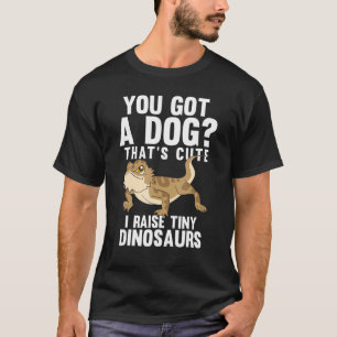 Das Niedlich, ich hebe Tiny Dinosaurier Bartete Dr T-Shirt