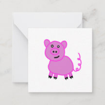 Das Niedliche Pink mit langen Schwänzen