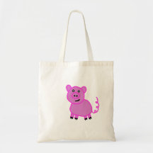 Das Niedliche Pink mit langen Schwänzen