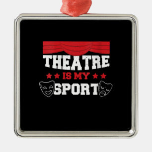 Das Niedliche Schauspieltheater für Frauen ist mei Ornament Aus Metall