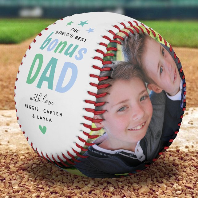 Das niedliche Vater 2 Foto der Welt mit dem besten Baseball (Von Creator hochgeladen)