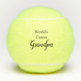 Das Niedlichste Großvater der Welt Tennisbälle