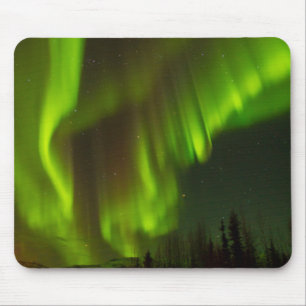 Das Nordlicht Fairbanks, Alaska Mousepad