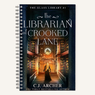 Das Notebook der Glasbibliothek Notizbuch