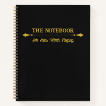Das Notizbuch | Minimalistisches Schwarz-Gold-Jour