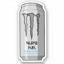 Das Nurenkraftmonster kann aufklebern Aufkleber