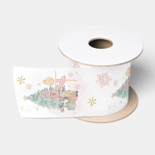 Das Nutcracker Pastel Pink Minze Weihnachtsballett Satinband