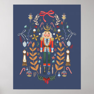 Das Nutcracker Weihnachtsballett Poster