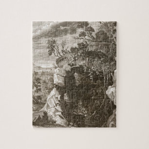 Das Nymphen-Echo geändert in Ton, 1731 (Stich