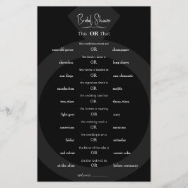 Das oder jenes - um Hochzeitsgeheimnisse abzuschaf