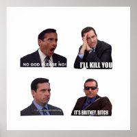 Das Office Micheal Scott Funny Memes Pack